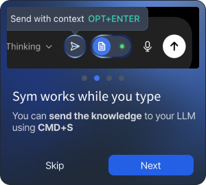 Onboarding — modal 2